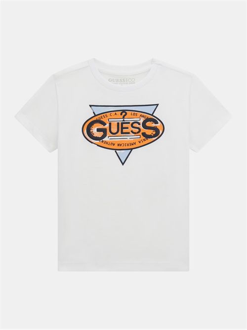 t-shirt boy white GUESS | N5GI01K8HM4/G011